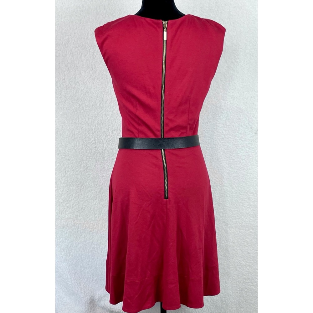 ELIZA J • Red Twist Knot Sleeveless Mini Dress, 2P - Picture 5 of 16